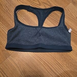 Victoria's Secret Navy Textured Sports Bra